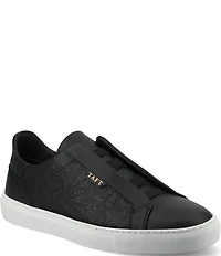 Taft Men's James Floral Embossed Leather Slip On Sneakers