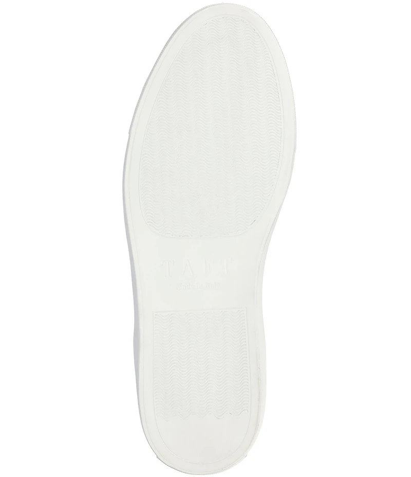 Taft Men's James Floral Embossed Leather Slip On Sneakers