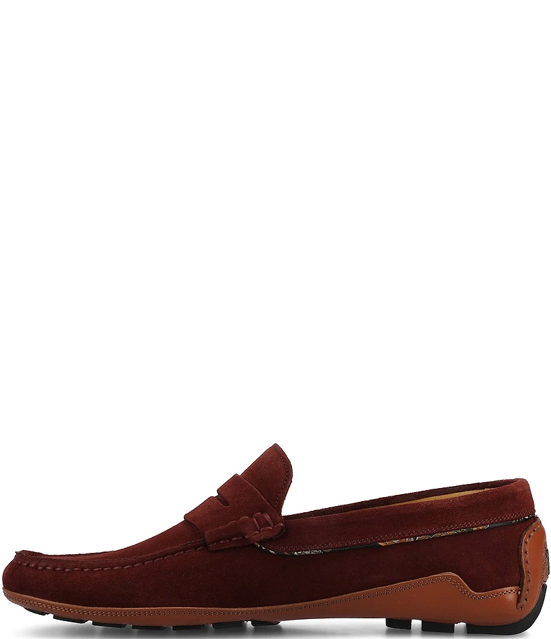 Taft Men's Luke Suede Penny Driver Moc Loafers