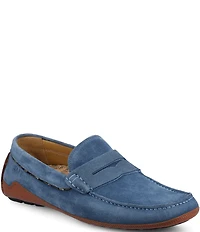 Taft Men's Luke Suede Penny Driver Moc Loafers