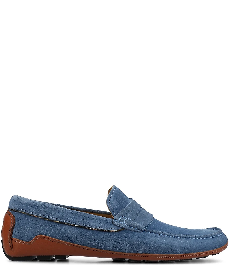 Taft Men's Luke Suede Penny Driver Moc Loafers