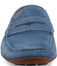 Taft Men's Luke Suede Penny Driver Moc Loafers