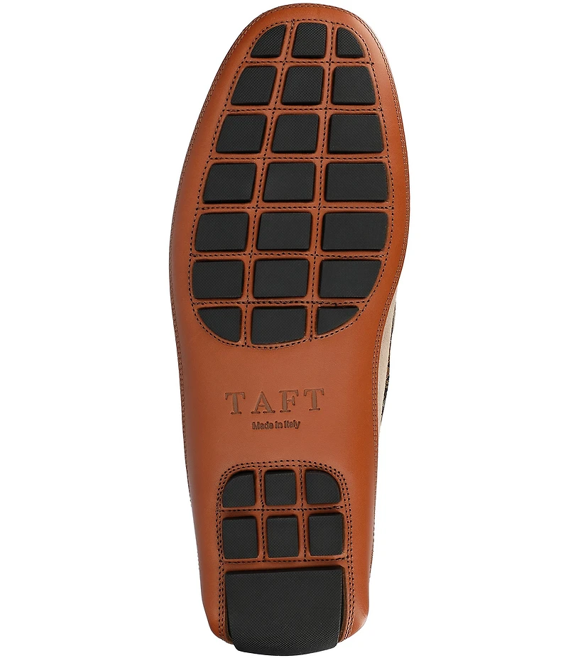 Taft Men's Luke Suede Penny Driver Moc Loafers