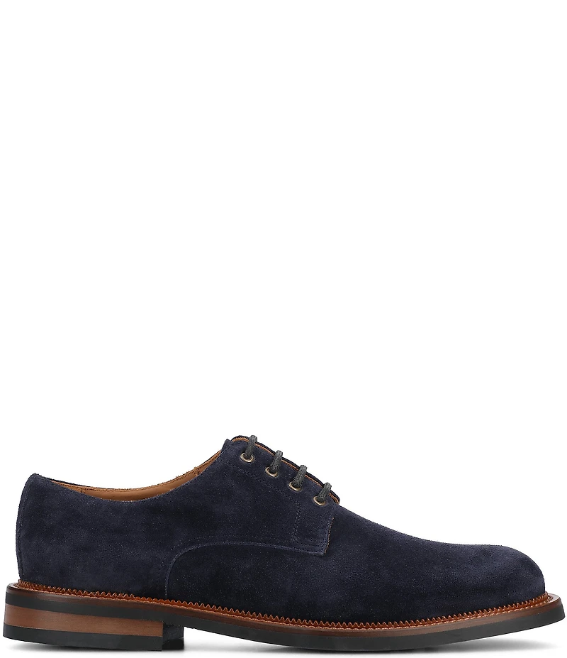 Taft Men's Miles Bottega Suede Dress Oxfords