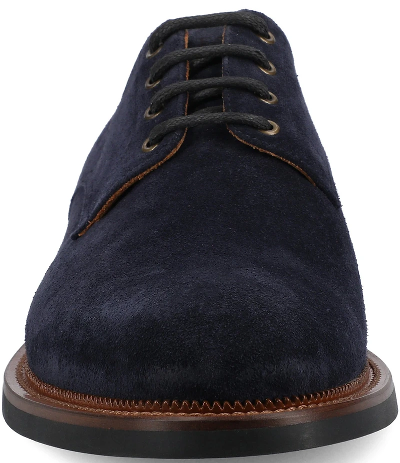 Taft Men's Miles Bottega Suede Dress Oxfords