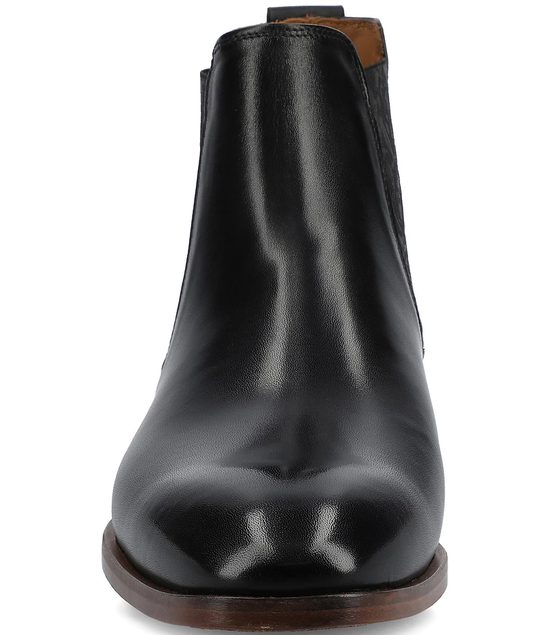 Taft Men's Murphy Leather Printed Goring Chelsea Boots