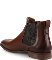 Taft Men's Murphy Leather Printed Goring Chelsea Boots