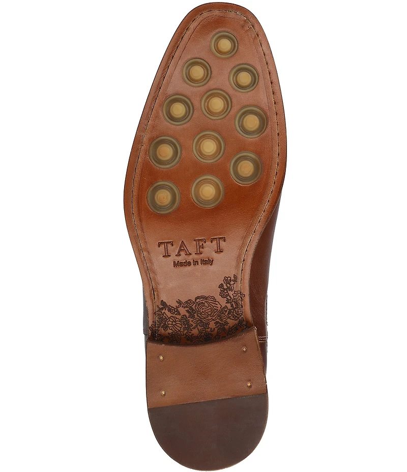 Taft Men's Murphy Leather Printed Goring Chelsea Boots