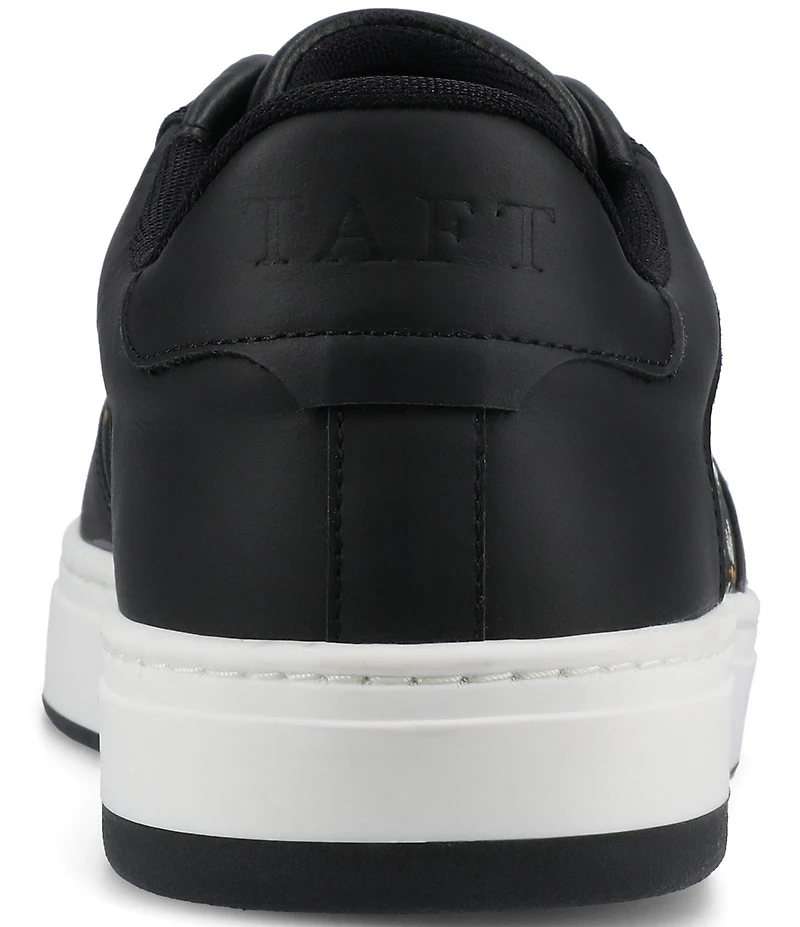 Taft Men's Rapido Low Floral Jacquard and Leather Lace Up Sneakers