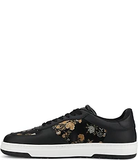 Taft Men's Rapido Low Floral Jacquard and Leather Lace Up Sneakers