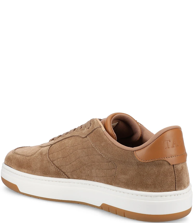 Taft Men's Rapido Low Suede Lace Up Sneakers
