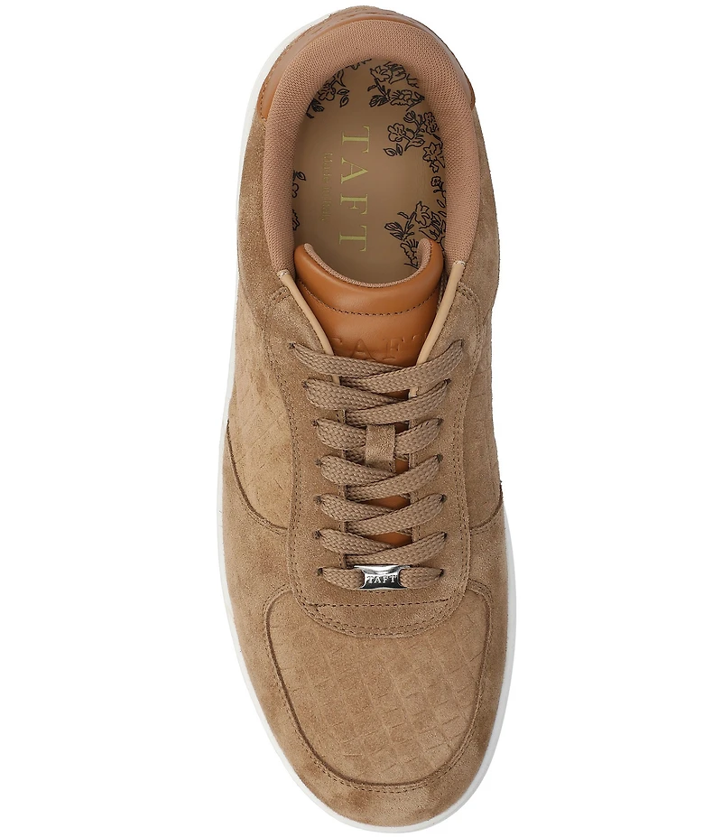 Taft Men's Rapido Low Suede Lace Up Sneakers