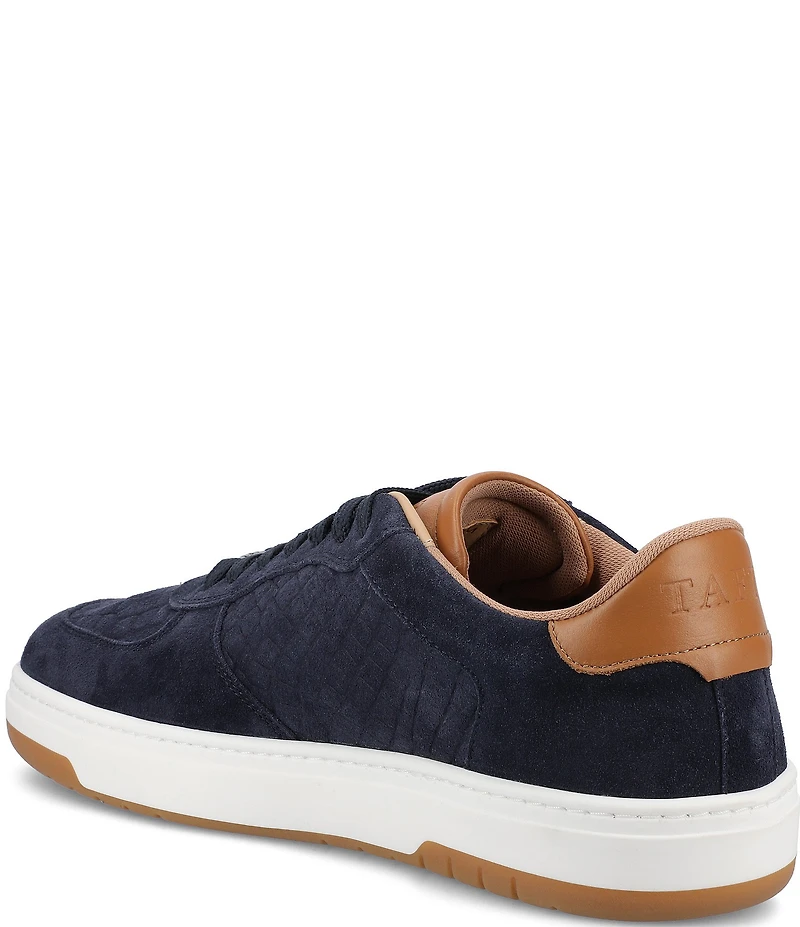 Taft Men's Rapido Low Suede Lace Up Sneakers