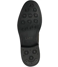 Taft Men's Rome Embossed Floral Leather Cap Toe Oxfords