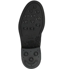 Taft Men's Rome Floral Embossed Genuine Leather Cap Toe Boots