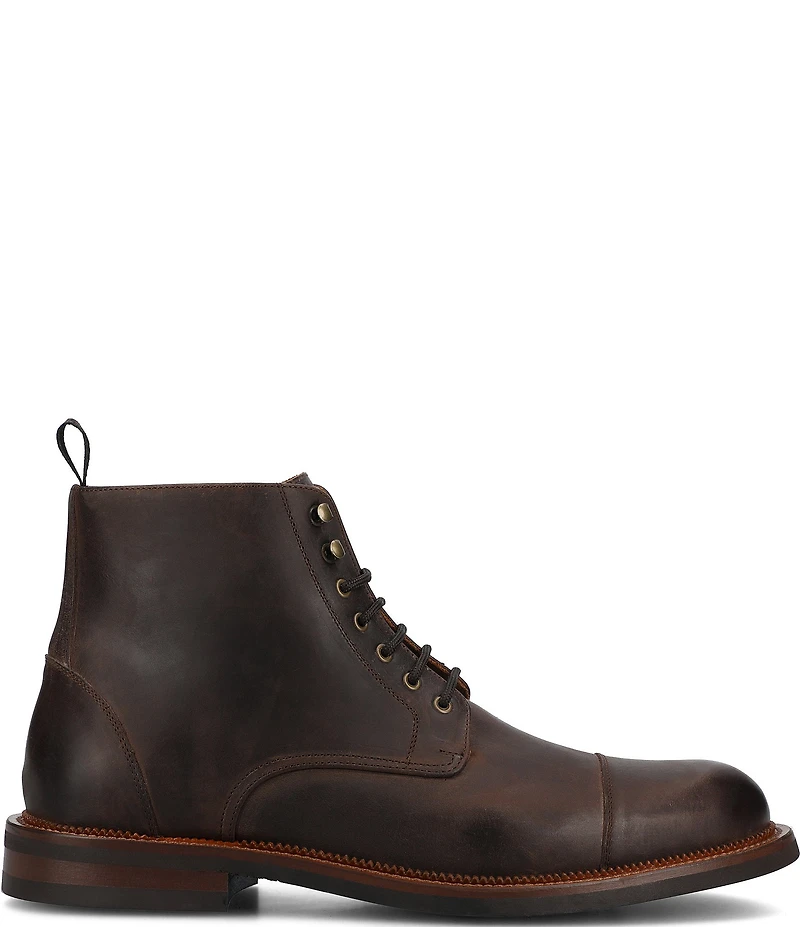 Taft Men's Rome Leather Cap Toe Boots