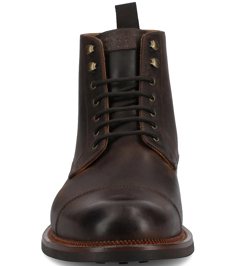 Taft Men's Rome Leather Cap Toe Boots