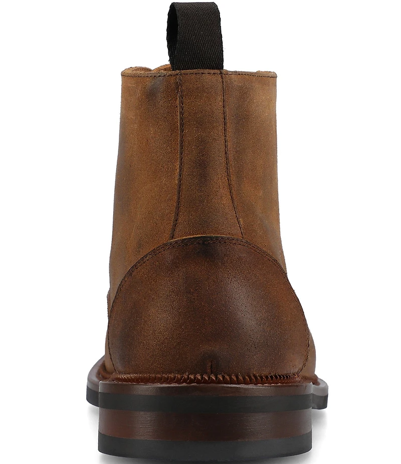 Taft Men's Rome Bottega Suede Cap Toe Boots