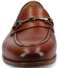 Taft Men's Russell Leather Bit Buckle Dress Loafers