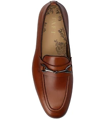 Taft Men's Russell Leather Bit Buckle Dress Loafers