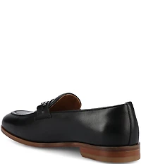 Taft Men's Russell Leather Bit Buckle Dress Loafers