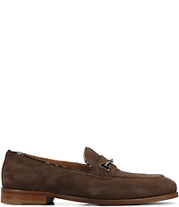Taft Men's Russell Suede Bit Buckle Dress Loafers