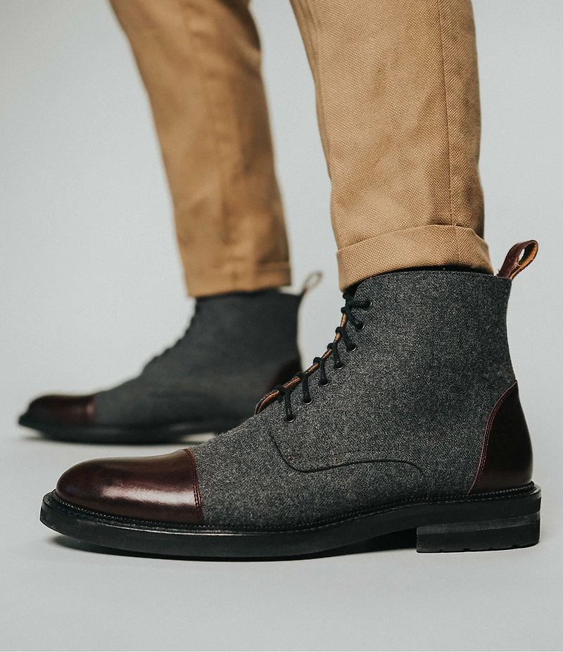 Taft Men's Jack Wool Cap Toe Boots