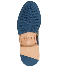 Taft Men's Jack Atlantis Floral Jacquard Calfskin Cap Toe Dress Boots