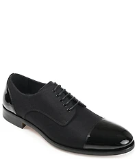 Taft Men's Jack Tux Wool Patent Leather Oxfords