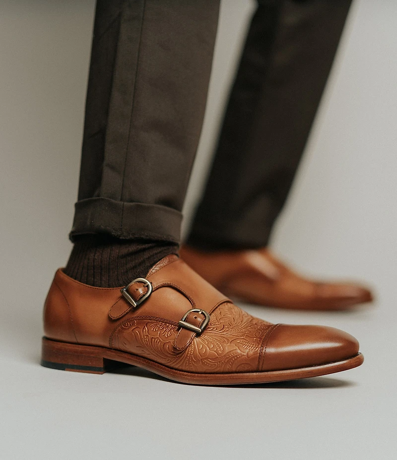 Taft Men's Lucca Double Monk Strap