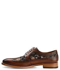 Taft Preston Eden Floral Brogue Wingtip Oxfords