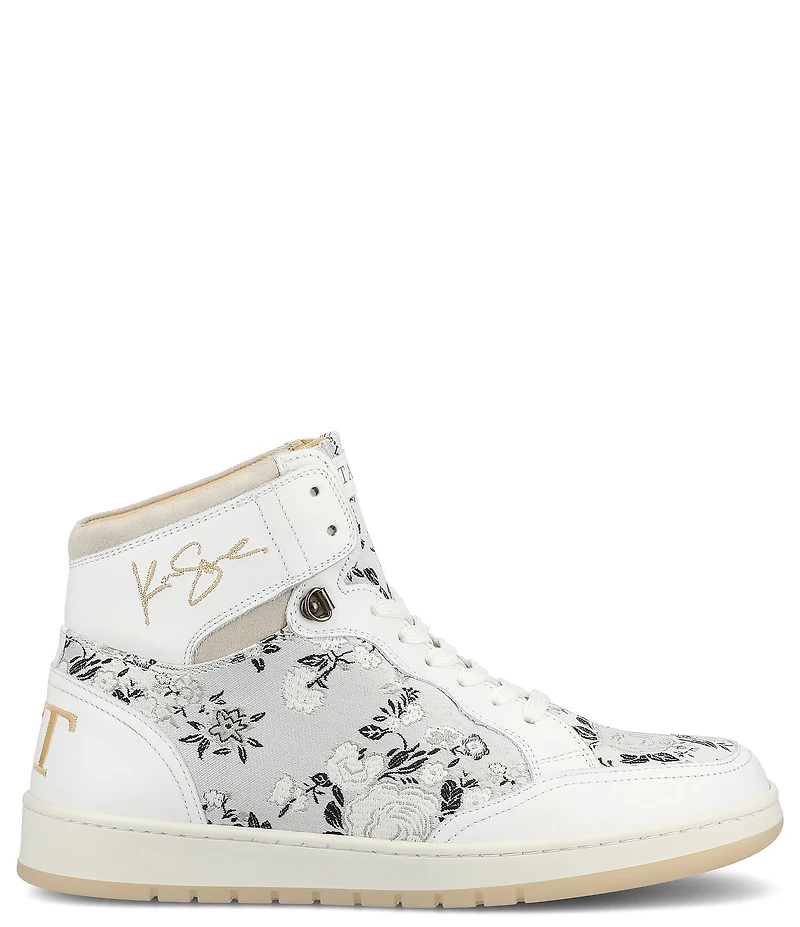 Taft Men's Rapido Floral Hi-Top Sneakers