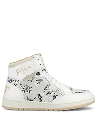 Taft Men's Rapido Floral Hi-Top Sneakers