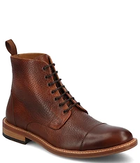 Taft Rome Leather Cap Toe Dress Boots