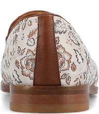 Taft Men's Tommy Tassel Floral Jacquard Dress Loafers