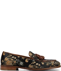 Taft Men's Tommy Tassel Floral Jacquard Dress Loafers