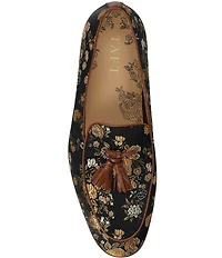 Taft Men's Tommy Tassel Floral Jacquard Dress Loafers