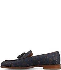 Taft Men's Tommy Tassel Paisley Jacquard Dress Loafers