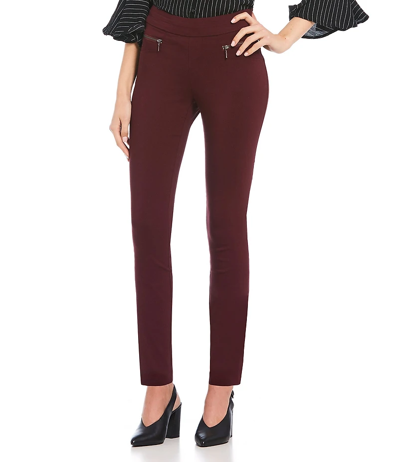 Takara Pull On Millennium Coordinating Zipper Dress Skinny Pants