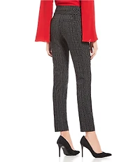 Takara Pull On Coordinating Windowpane Suit Separates Dress Pants