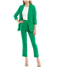 Takara Coordinating Straight Pull-On Trouser Pants