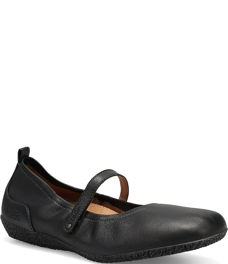 Taos Footwear Babble Leather Mary Jane Ballet Flats