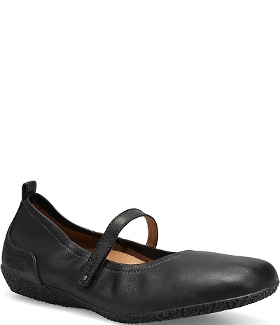 Taos Footwear Babble Leather Mary Jane Ballet Flats