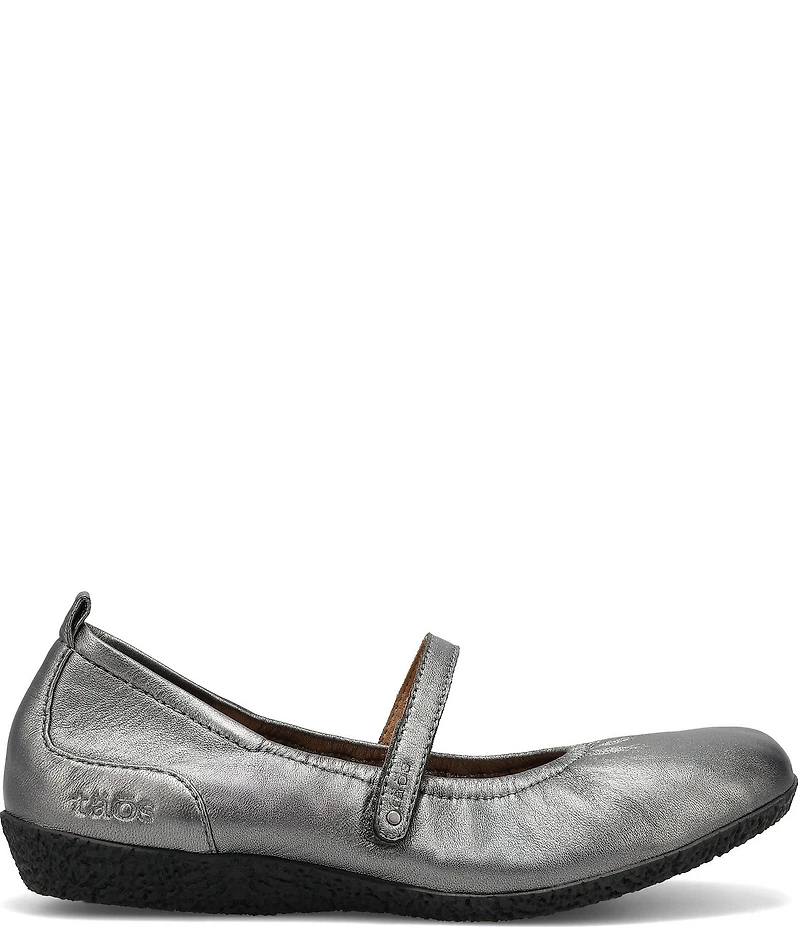 Taos Footwear Babble Leather Mary Jane Ballet Flats