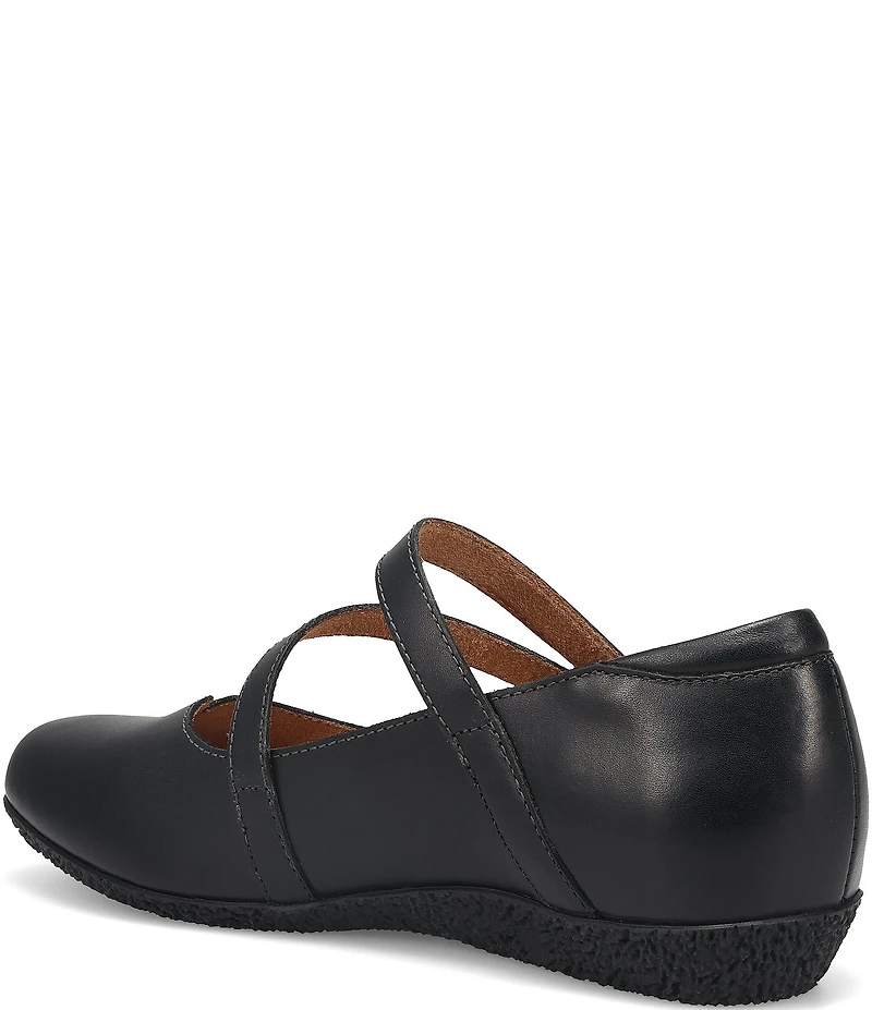 Taos Footwear Banter Leather Mary Jane Flats
