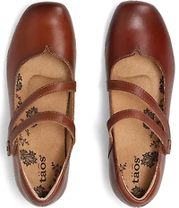 Taos Footwear Banter Leather Mary Jane Flats