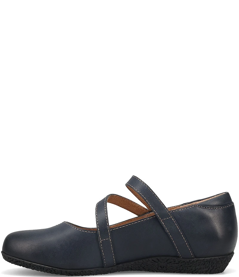 Taos Footwear Banter Leather Mary Jane Flats