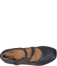 Taos Footwear Banter Leather Mary Jane Flats
