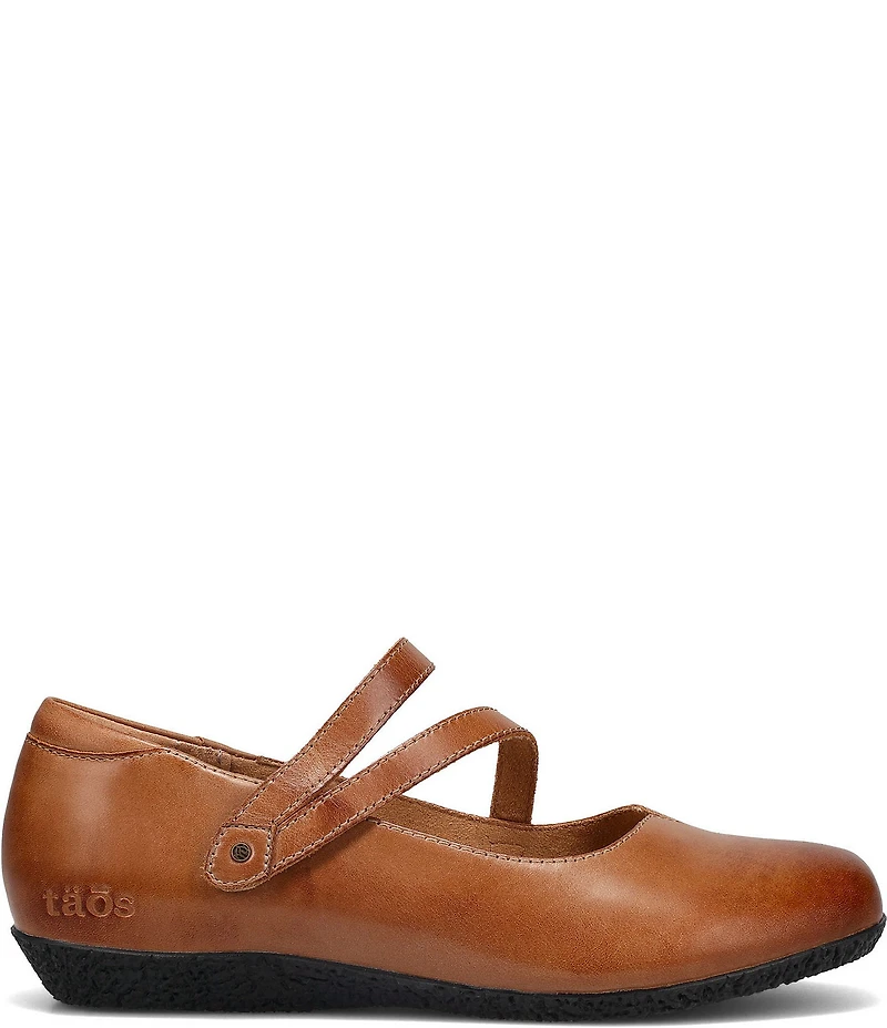 Taos Footwear Banter Leather Mary Jane Flats
