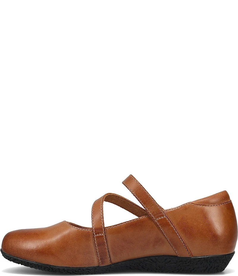 Taos Footwear Banter Leather Mary Jane Flats
